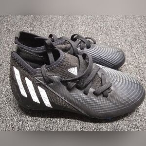 Adidas Black and White Soccer Kids Shoes 12k New With Box